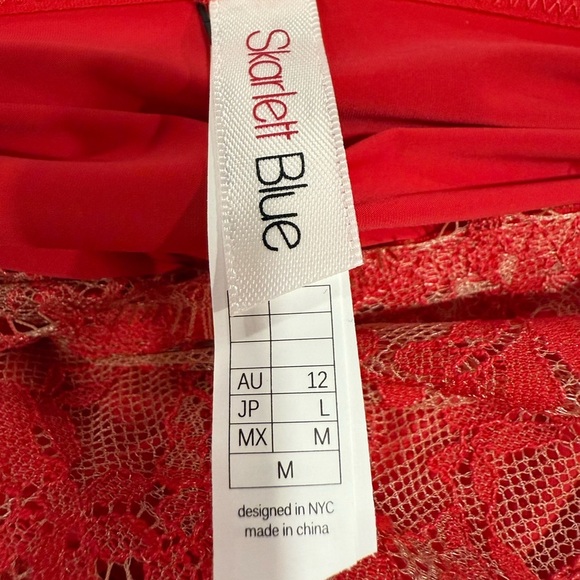 SKARLETT BLUE Entice Front Lace Brief
SZ M - Picture 7 of 8